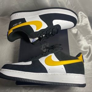 Sz. 11.5 - Nike Air Force 1 Low ‘07 LV8 Athletic Club University Gold